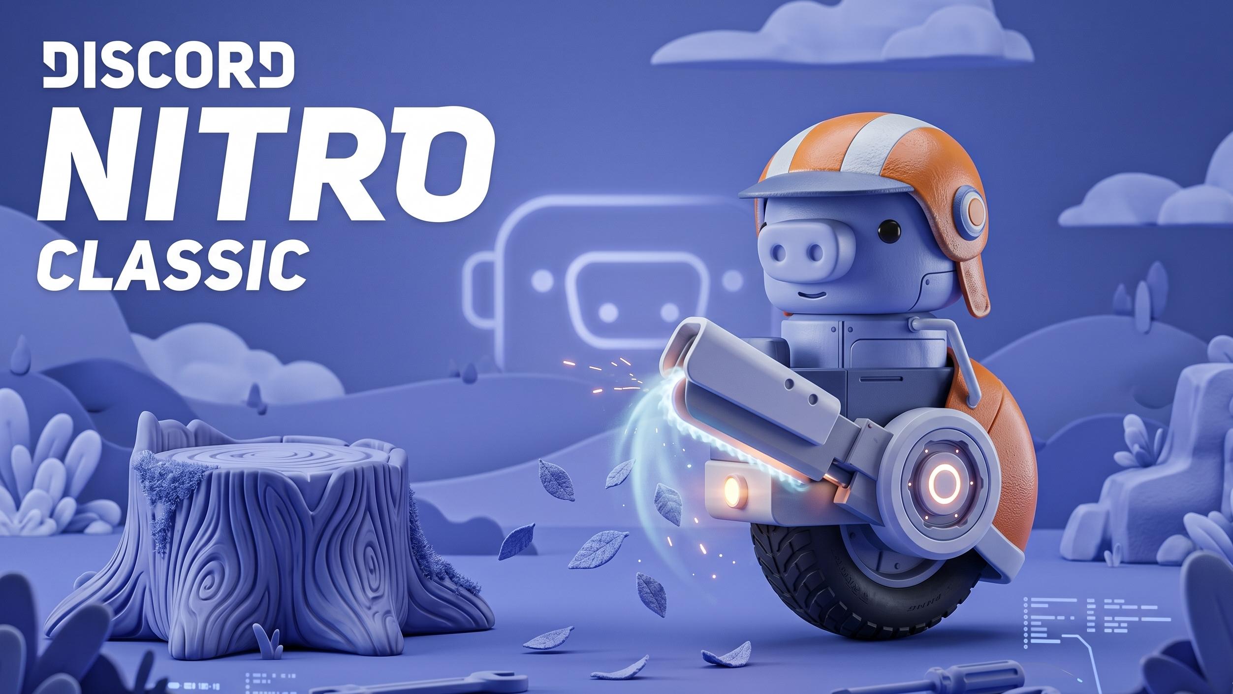 Discord Nitro Classic Mascot
