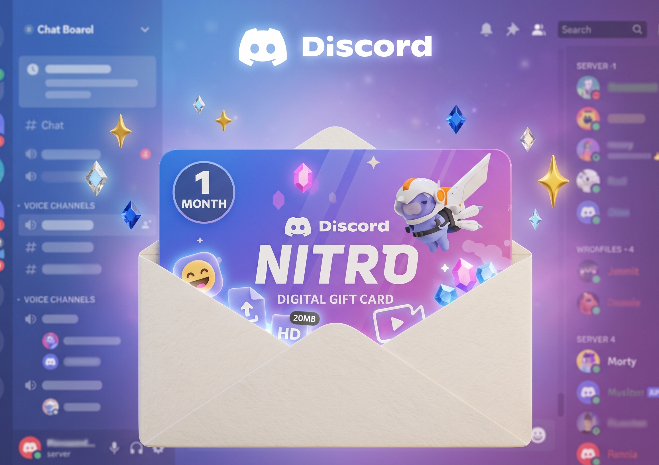 Discord Nitro Envelope