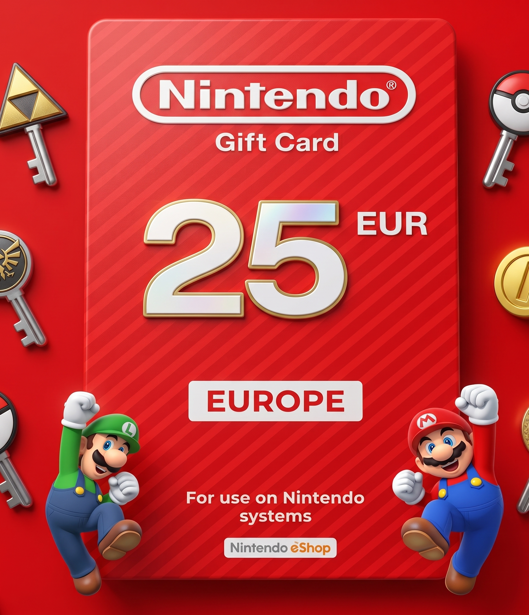 Carte Nintendo eShop 25 EUR
